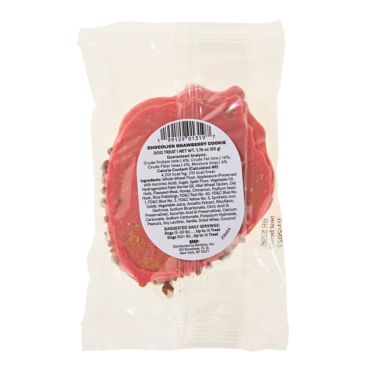 Chocolick Gnawberry Peanut Dog Cookie