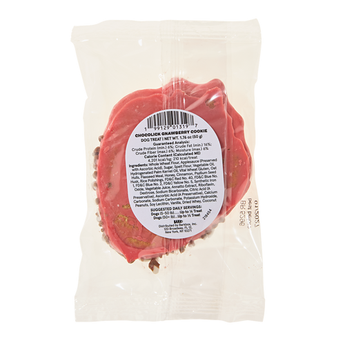 Chocolick Gnawberry Peanut Dog Cookie